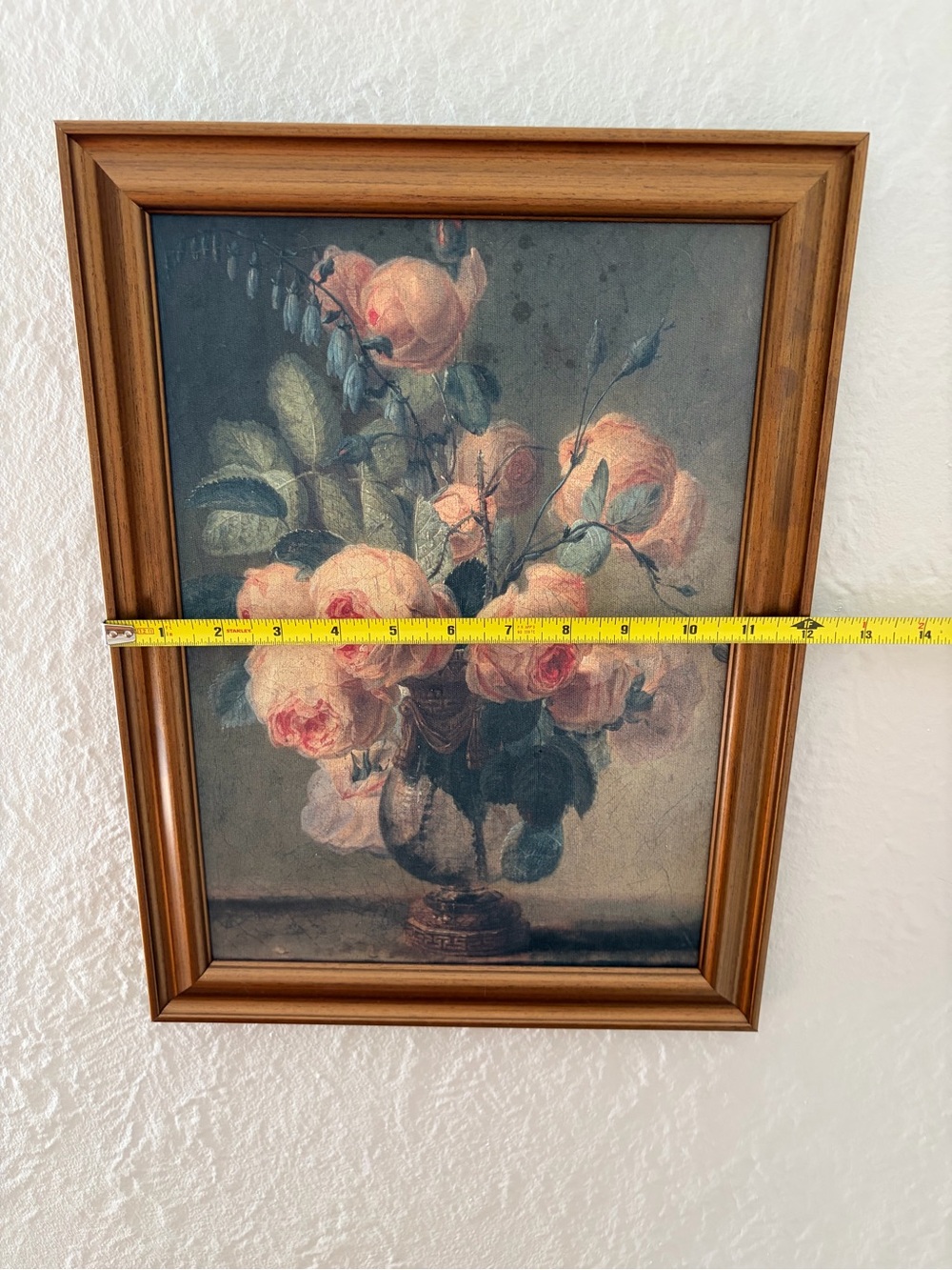 Threshold Gold Framed Pink Floral Wall Art - Picture 4 of 5
